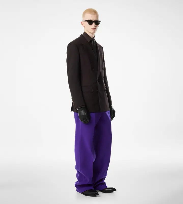 CASHMERE DOUBLE SPLITTABLE TWILL PANT PRISM VIOLET online